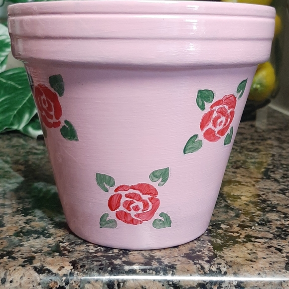 Rose Flower Pot - Picture 2 of 7